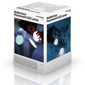 Home LED Multifarvet Fluorescerende Lampe5